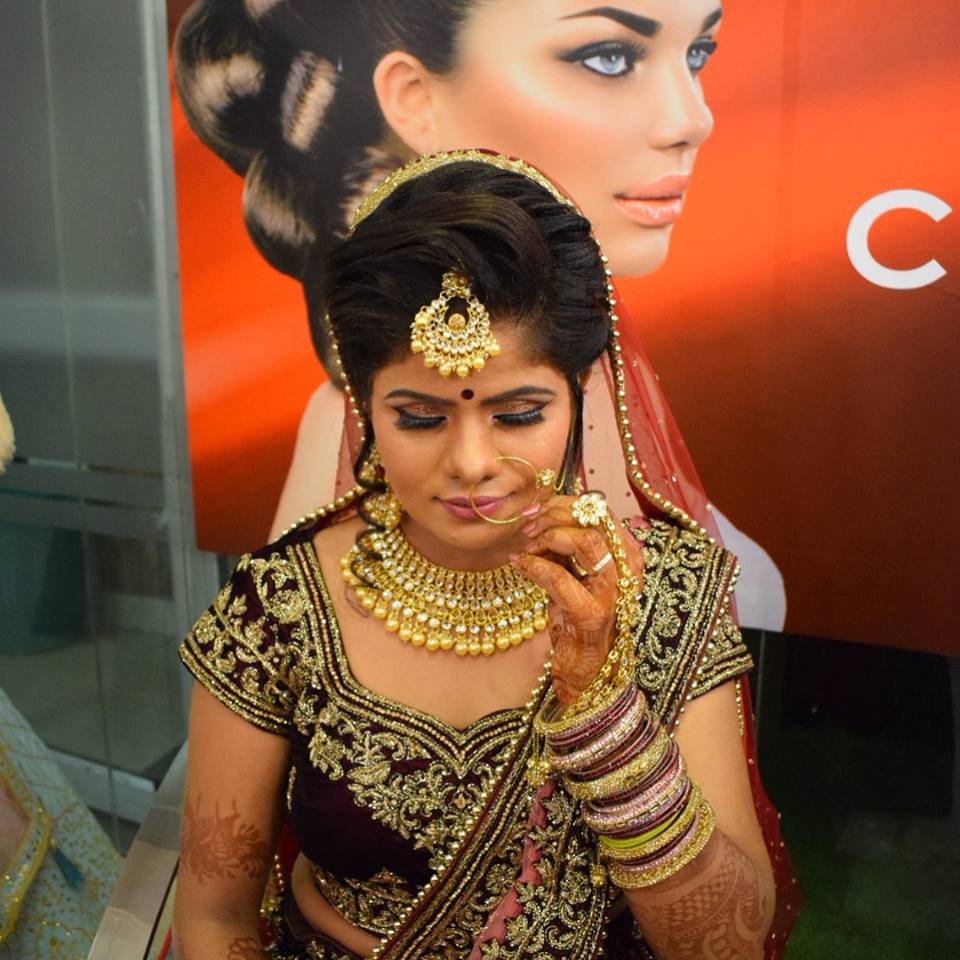 Asian Bridal Makeup Before